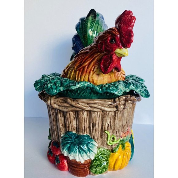 Fitz and Floyd Other - Fitz and Floyd,  Fitz & Floyd Classic Rooster canister Cookie Jar vintage, mint